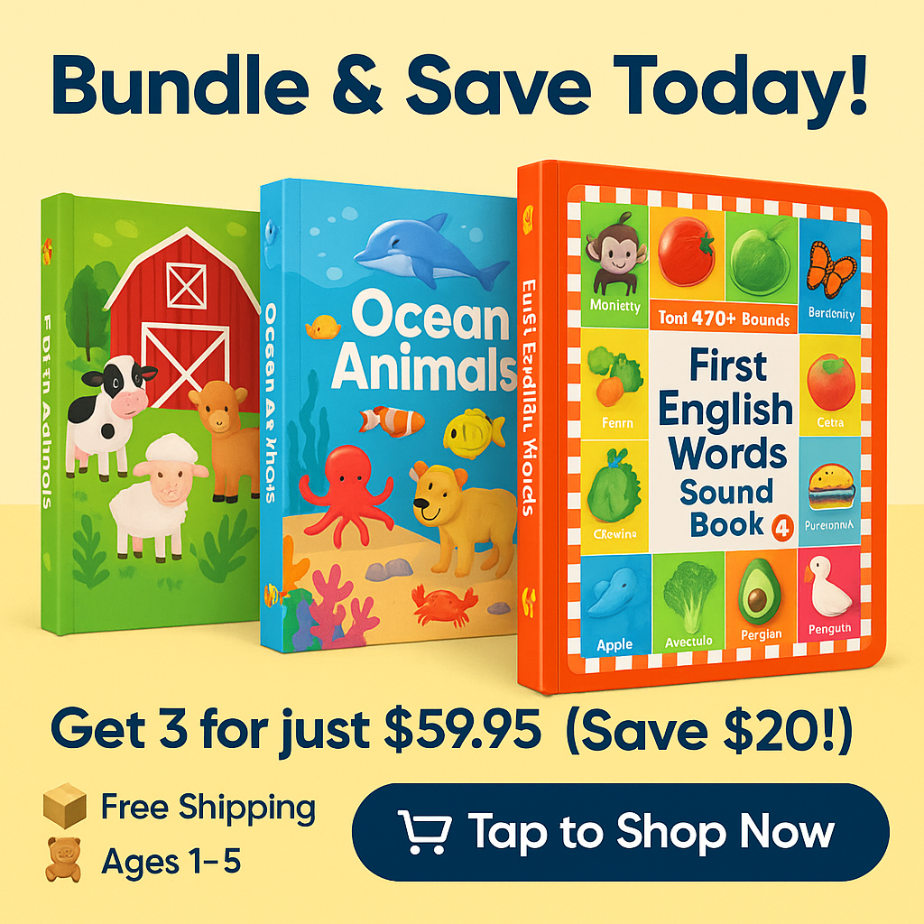 Interactive Talking Sound Book for Kids