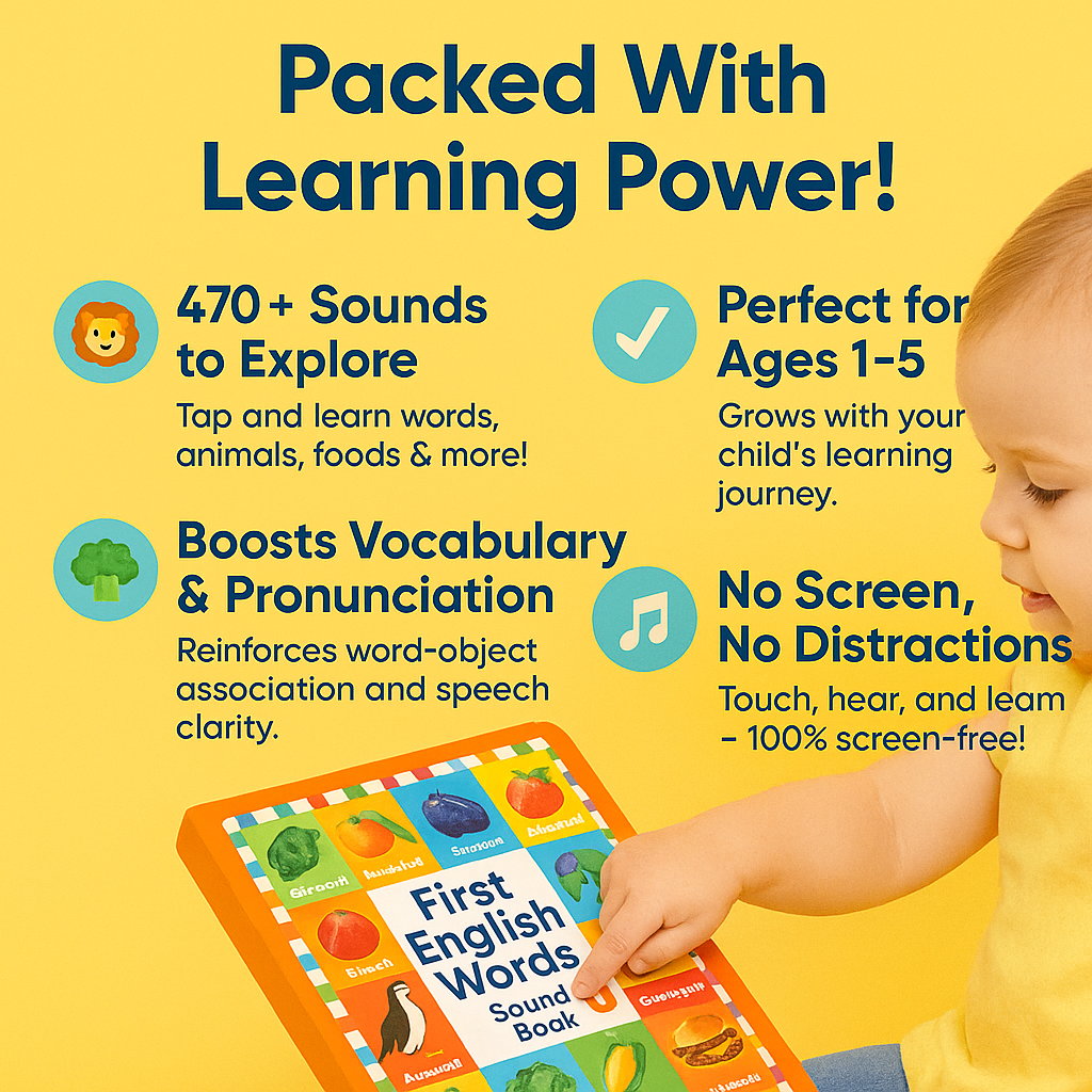 Interactive Talking Sound Book for Kids