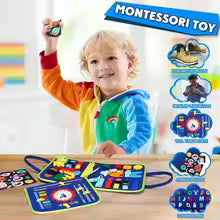 Montessori Learning Game Book
